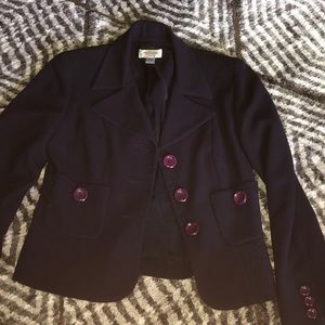 Talbot size 2 blazer navy blue